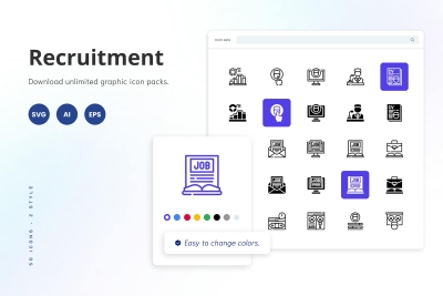 Recruitment Icons
