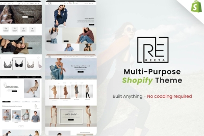 Reeta - 10 Demos Multipurpose 2.0 Shopify Theme