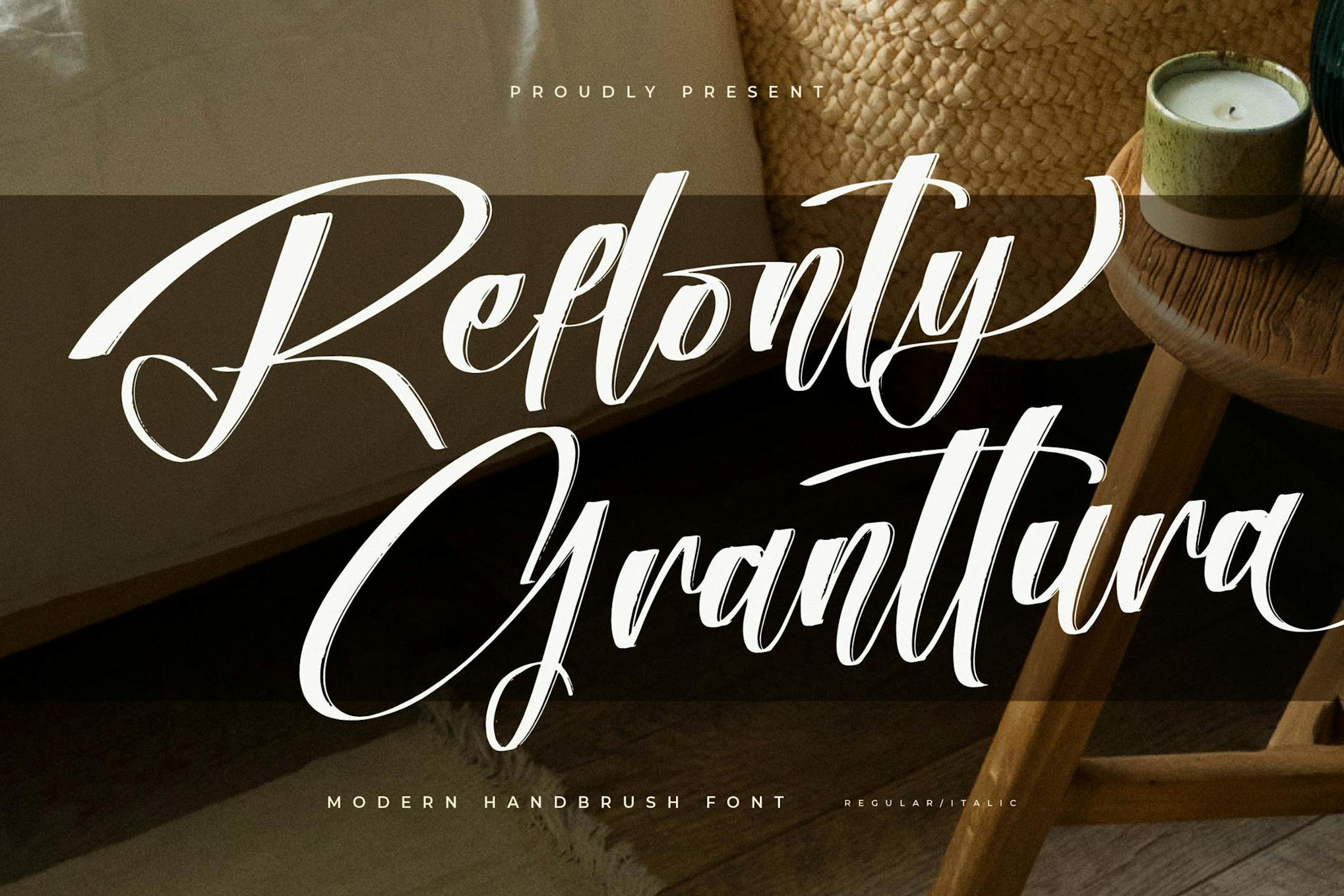 Reflonty Granttura Modern Handbrush Font