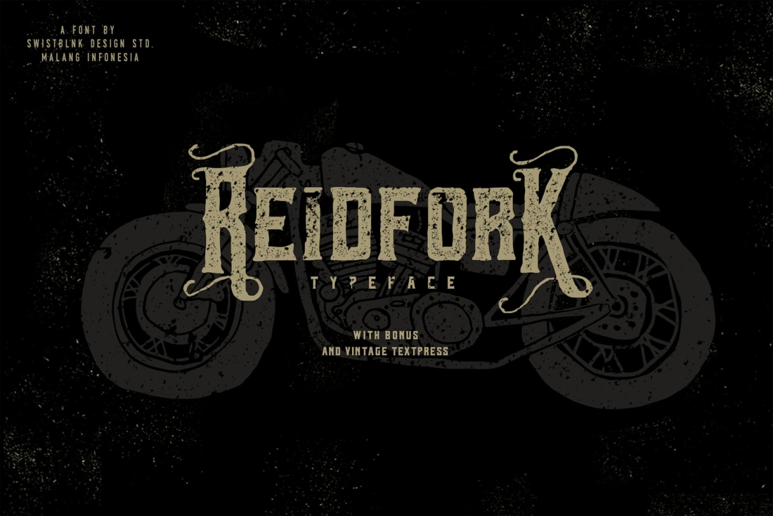 Reidfork Typeface + Textpress