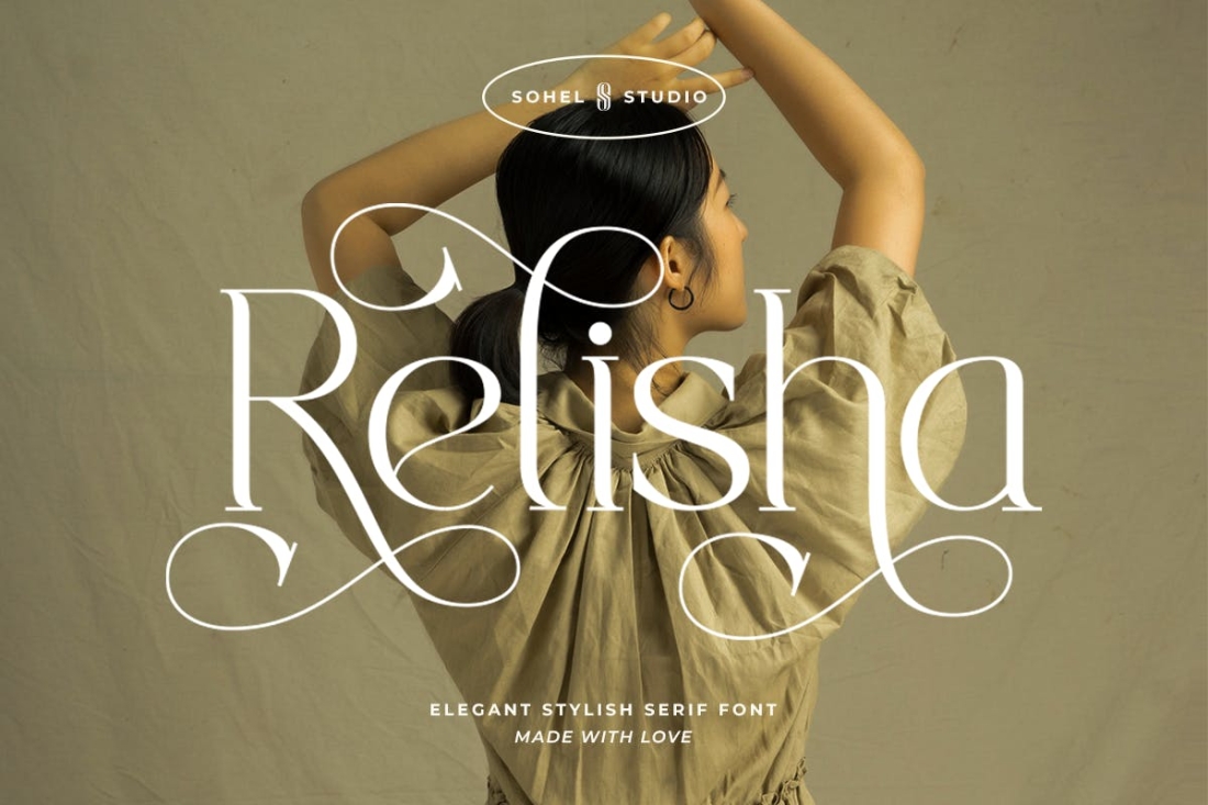 Relisha - Classy Advertising Typeface