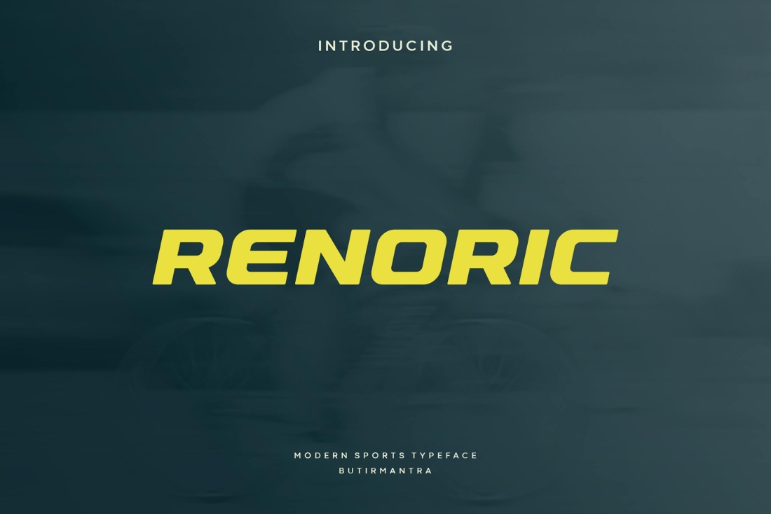 Renoric - Sport Font
