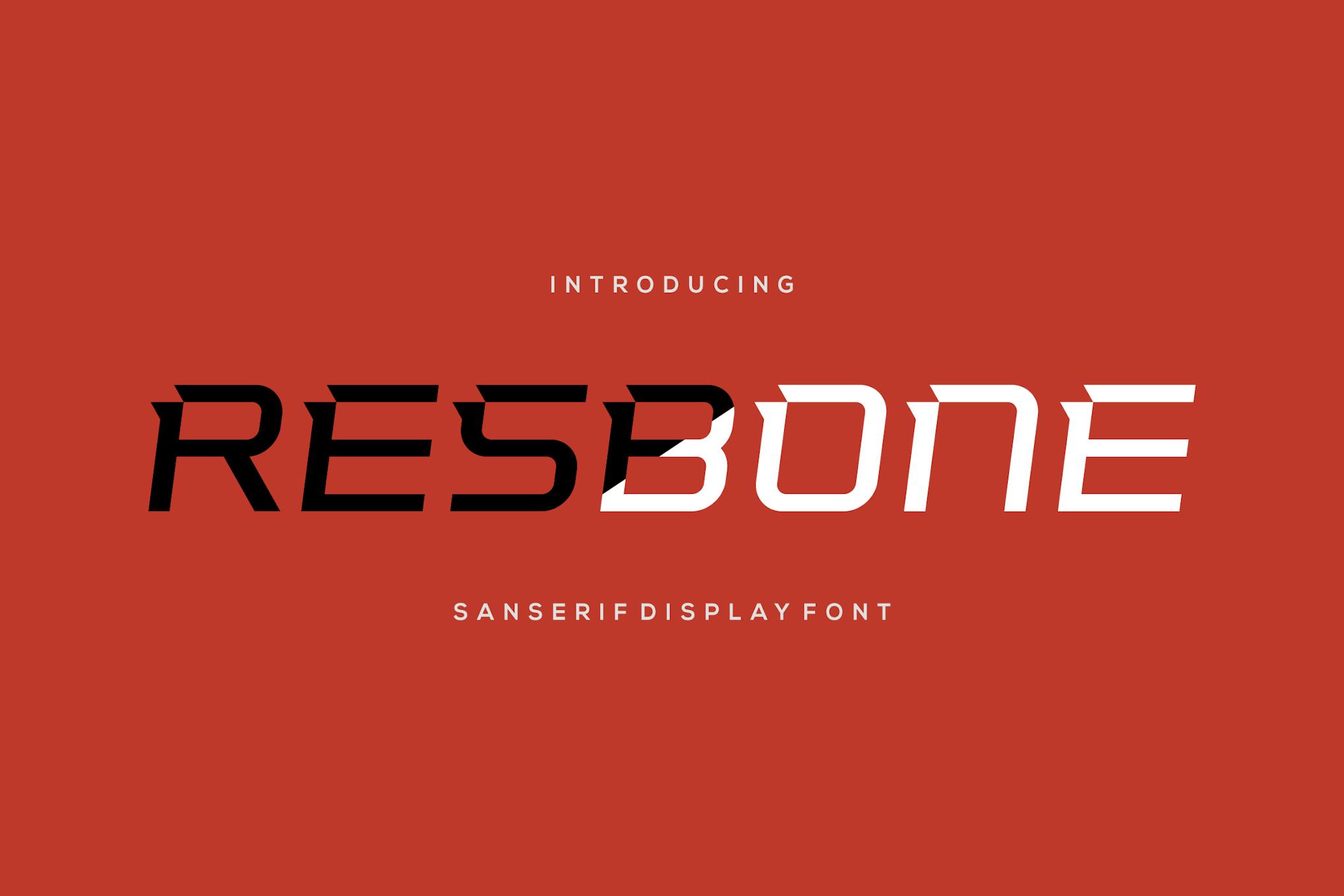 Resbone Fonts