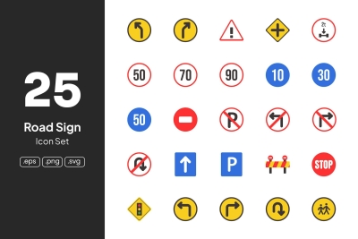 Road Sign Icons