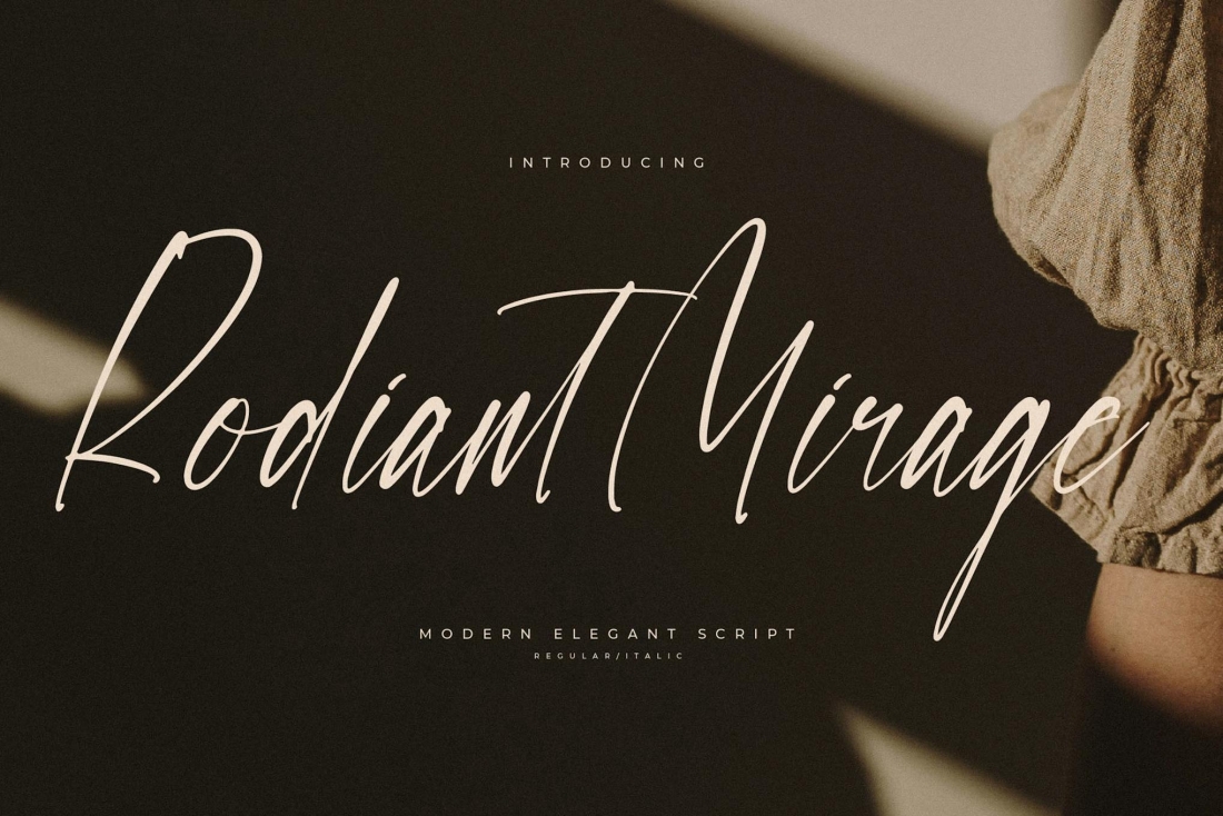 Rodiant Mirage Modern Elegant Serif Font