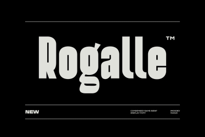 Rogalle - Condensed Sans Serif Display Font