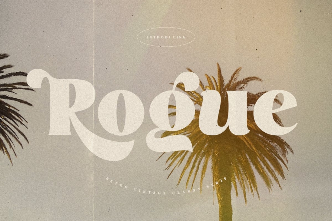 Rogue - Retro Vintage Cinematic Font