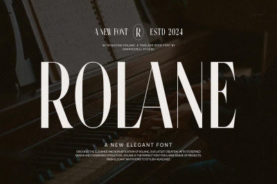 Rolane Elegant Serif Font Typeface