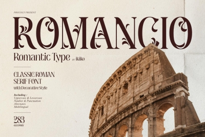Romancio - Romantic Font