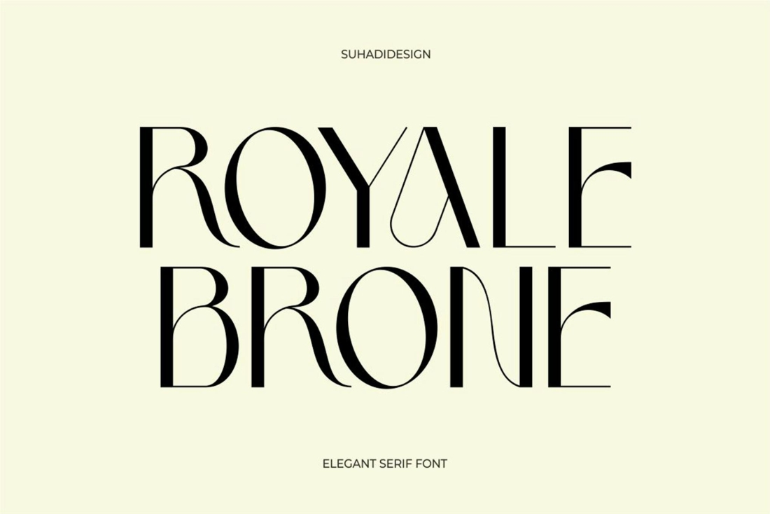 Royale Brone Elegant Stylish Serif Font
