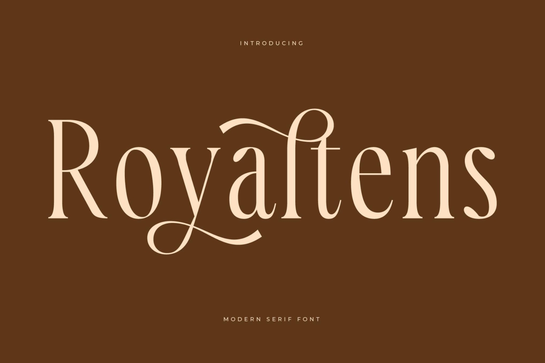 Royaltens Modern Serif Font