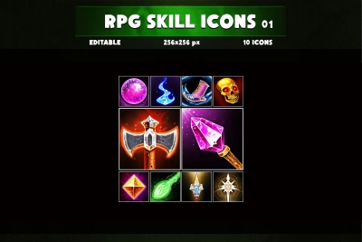 RPG Skill Icons 01
