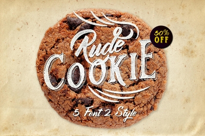 Rude Cookie Font Layer