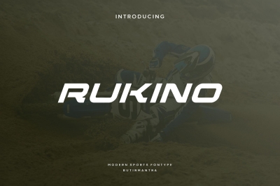 Rukino - Sport Font