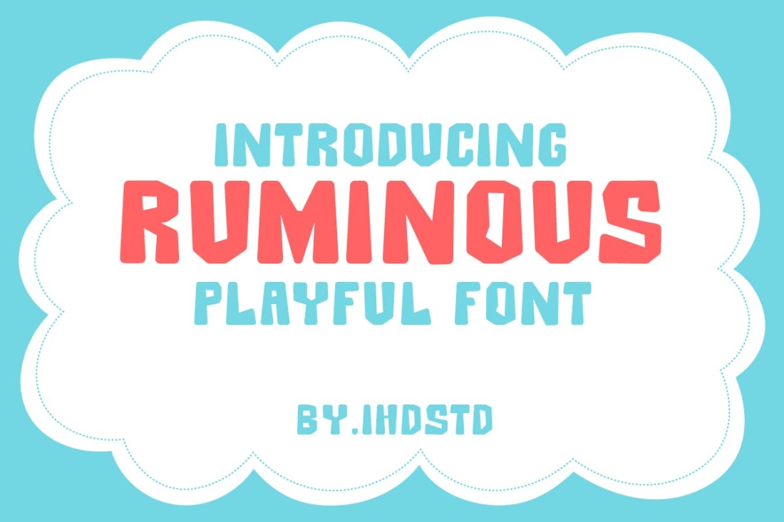 Ruminous Playful Font