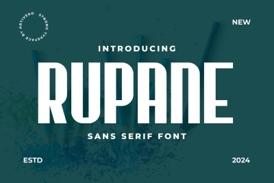 Rupane Strong Bold Font