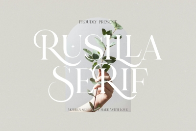 Rusilla Serif - Elegant Serif