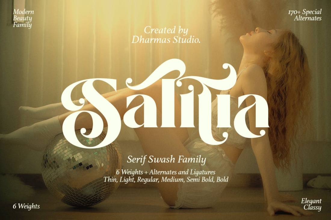 Salitia - Modern Serif Family