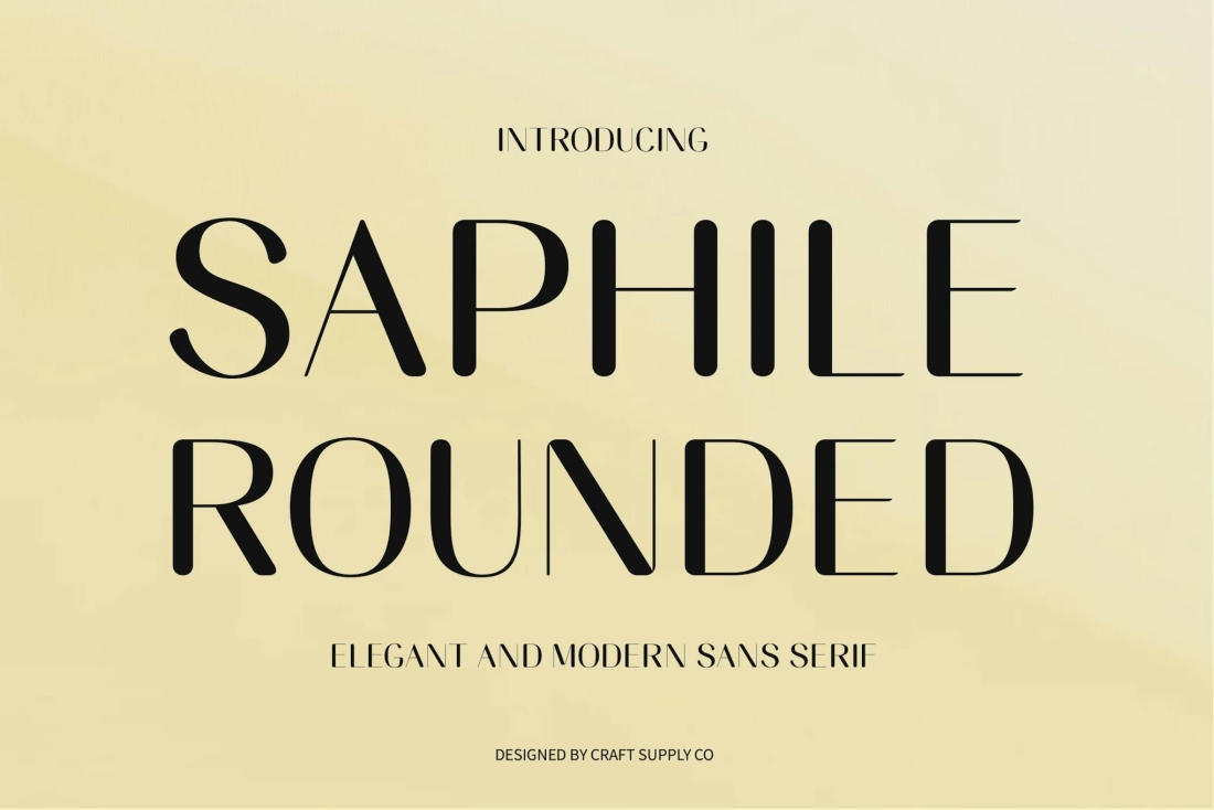 Saphile Rounded
