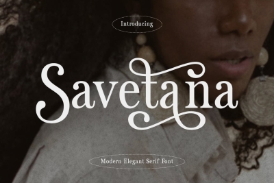 Savetana - Modern Bohemian Serif