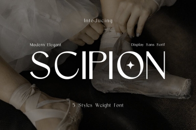Scipion - Elegant Modern Sans