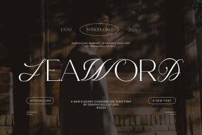 Seaword Calligraphy Serif Font Font Typeface