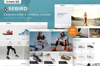 Sebird - Sports Shoes Responsive Shopify 2.0 Theme