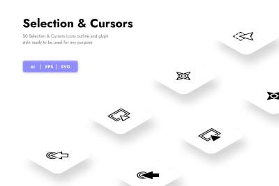 Selection and Cursors Icon