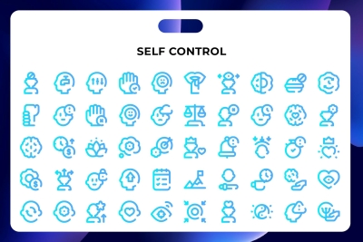Self Control Icons