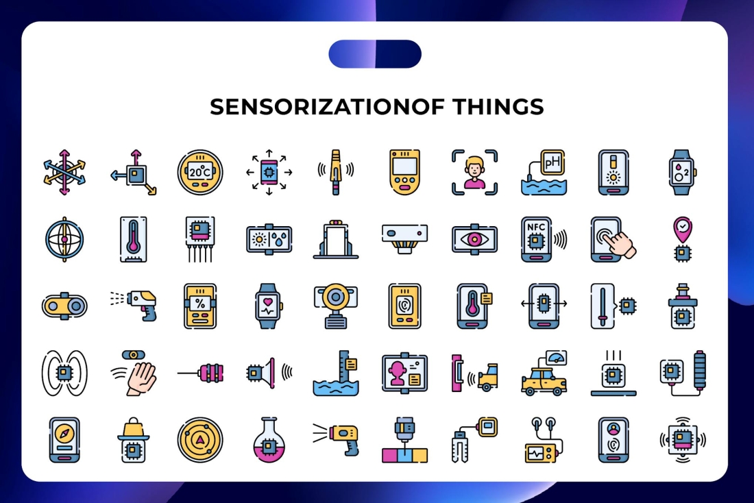Sensitization Of Things Icons