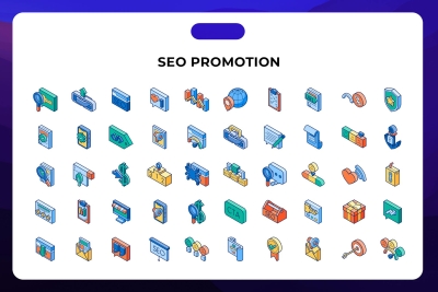 SEO Promotion Icons