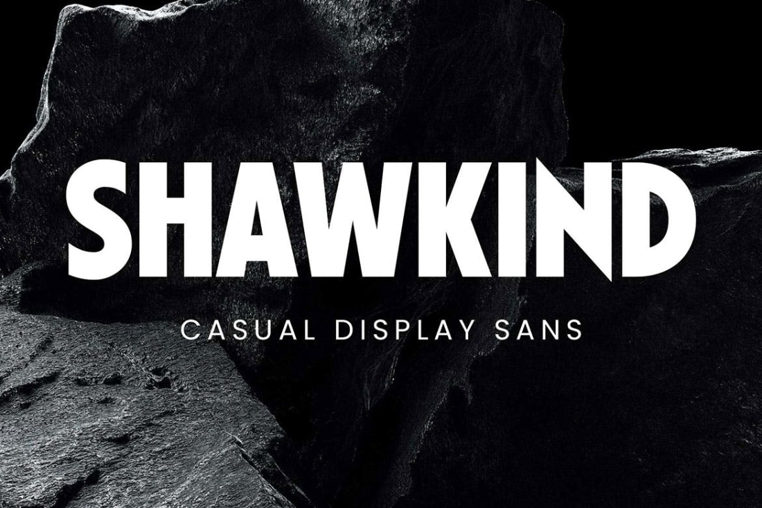Shawkind - Display Font