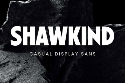 Shawkind - Display Font
