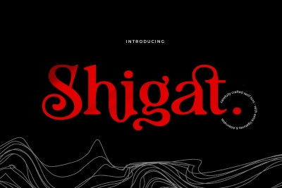 Shigat - Serif Font