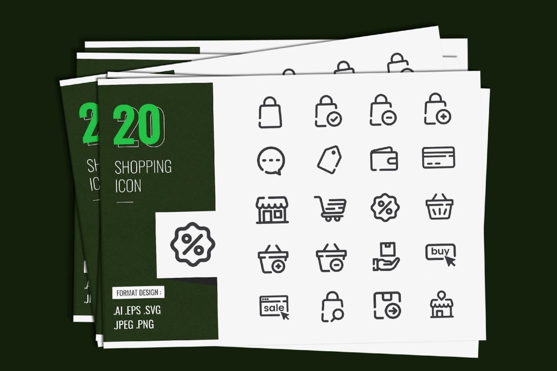 Shopping Icon Design