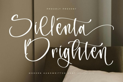 Sillenta Brighten Modern Handwritten Font