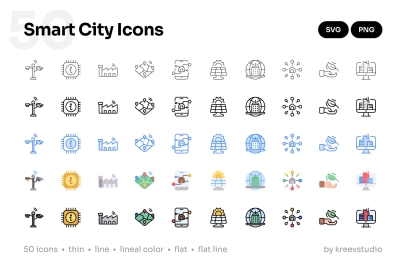 Smart City Icons