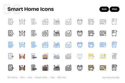 Smart Home Icons