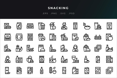 Snacking Icons