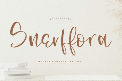 Snerffora Modern Handwritten Font