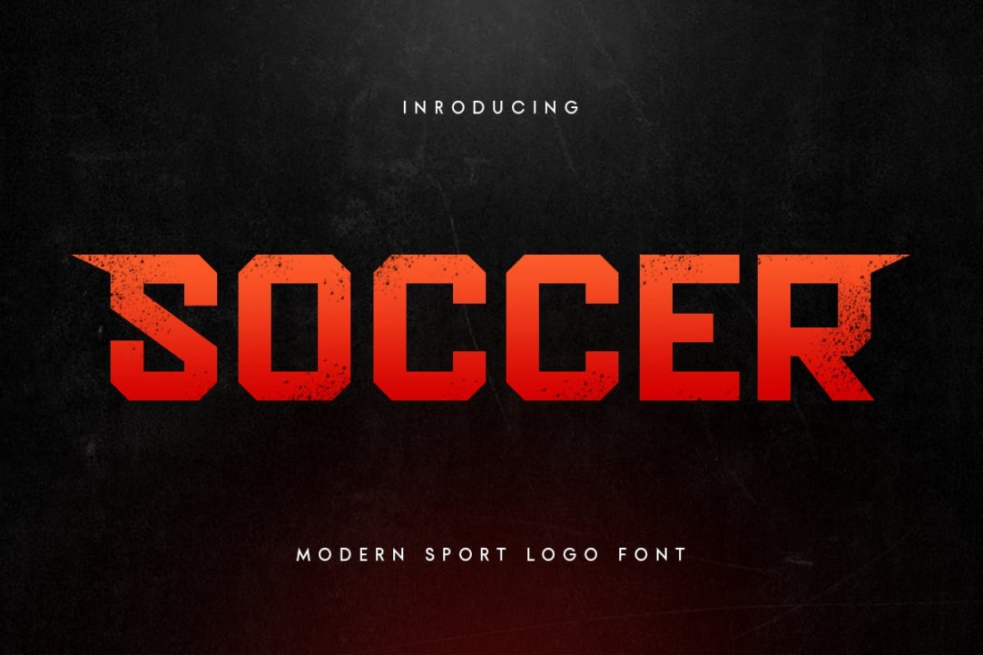 Soccer - Modern Sport Logo Font