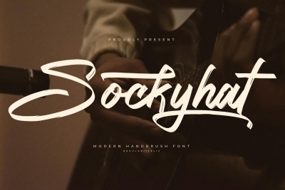 Sockyhat Modern Handbrush Font