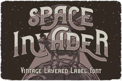 Space Invader Display Font