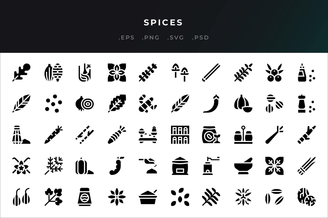 Spices Icons