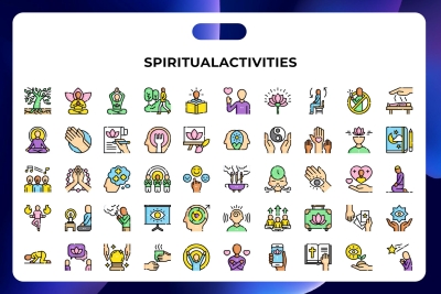 Spiritual Activities Icons