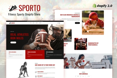 Sporto - Fitness Sports Shopify Store