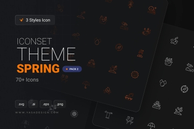 Spring Icons Set v2