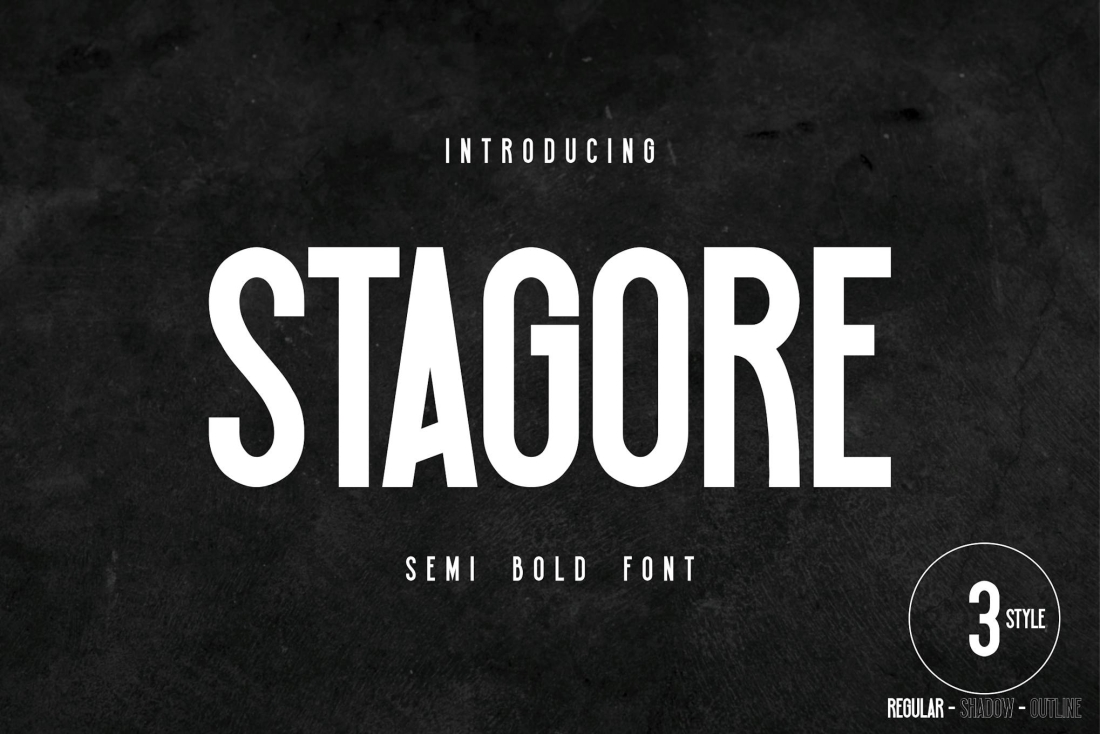 Stagore Font