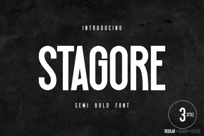 Stagore Font