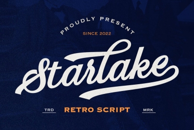 Starlake - Retro Script